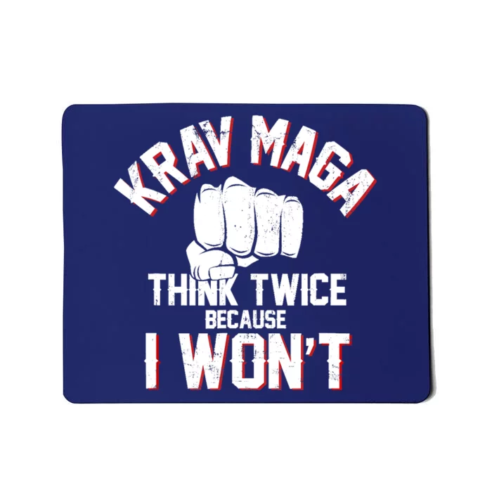 Funny Krav Maga Warrior Combat And Self Defense Gifts Mousepad