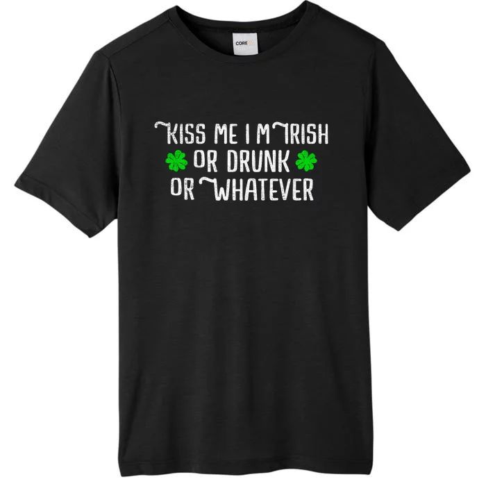 Funny Kiss Me Im Irish ChromaSoft Performance T-Shirt