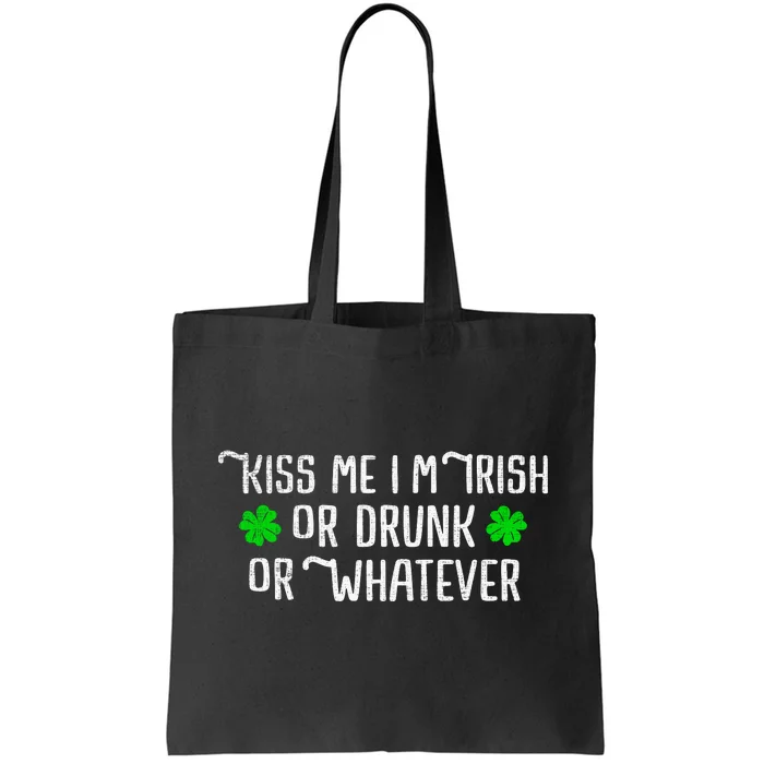 Funny Kiss Me Im Irish Tote Bag