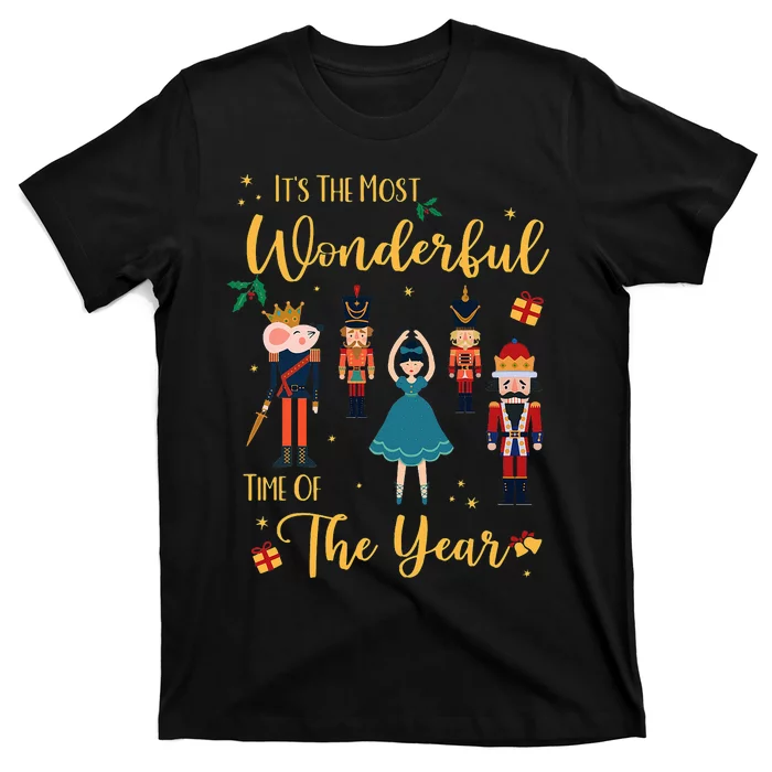 Fairytale Klara Nutcracker Figure Prince Ballet Christmas T-Shirt