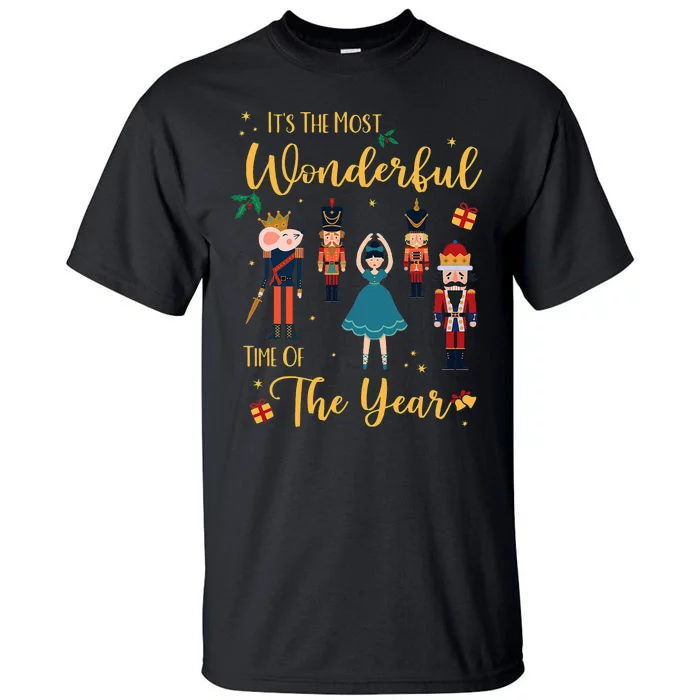 Fairytale Klara Nutcracker Figure Prince Ballet Christmas Tall T-Shirt