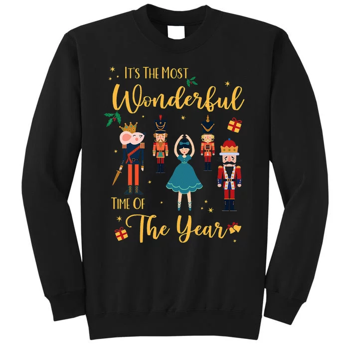 Fairytale Klara Nutcracker Figure Prince Ballet Christmas Tall Sweatshirt