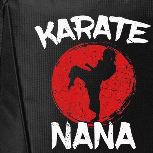 Funny Karate Nana Martial Arts Grandma Ponytail City Backpack