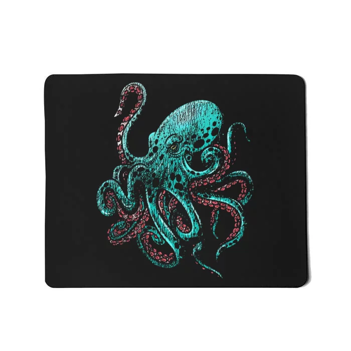 Funny Kraken Octopus Gift Mousepad