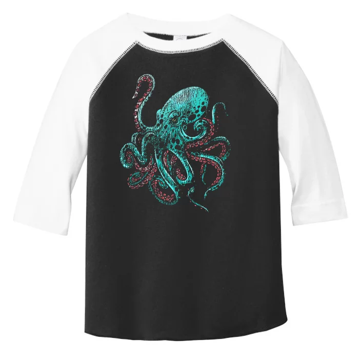 Funny Kraken Octopus Gift Toddler Fine Jersey T-Shirt