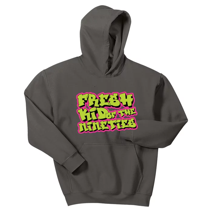 Fresh Kid_ Of The Nineties 90s Nostalgia Kids Hoodie