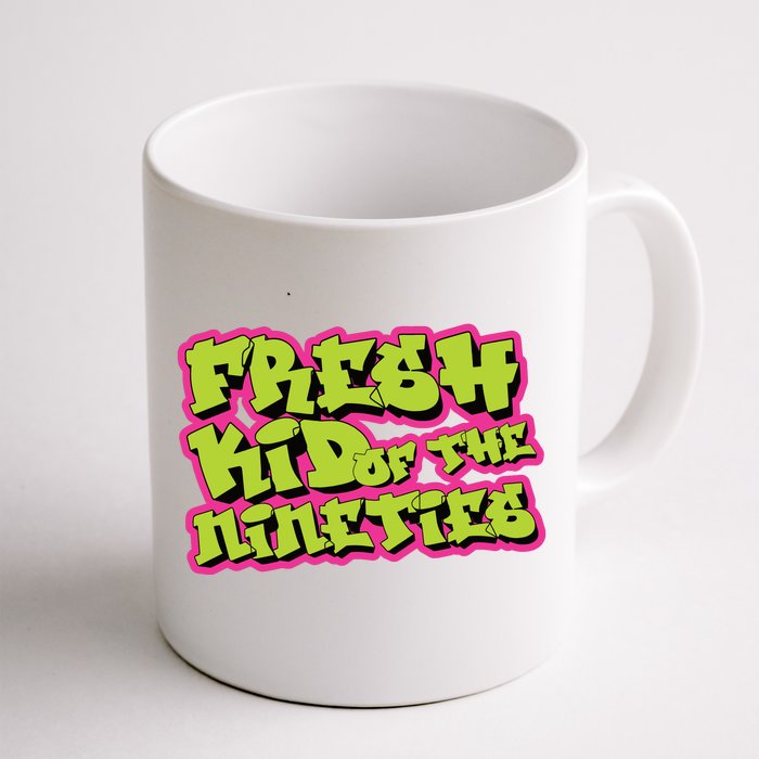 Fresh Kid_ Of The Nineties 90s Nostalgia Front & Back Coffee Mug