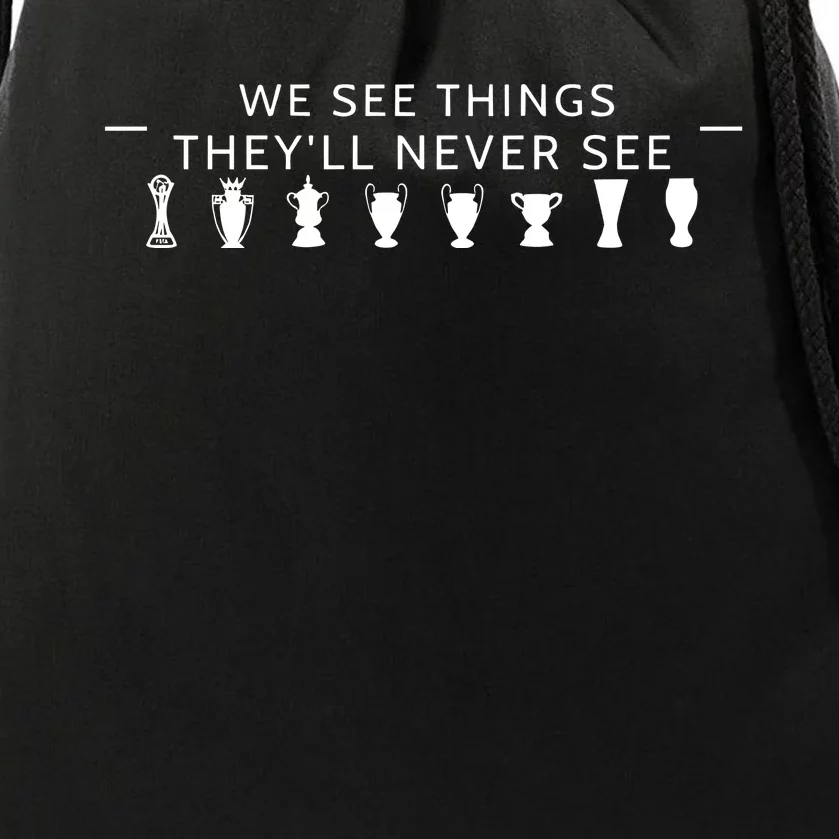 Frank Khalid Obe We See Things TheyLl Never See Drawstring Bag