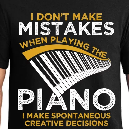 Funny Keyboard Pianist Gifts Funny Music Musician Piano Gift Pajama Set