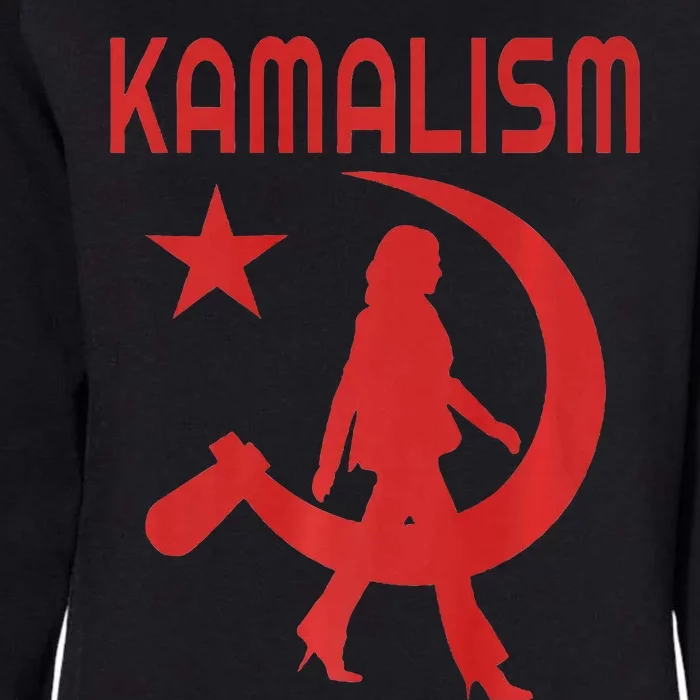 Funny Kamalism Pun Premium Womens California Wash Sweatshirt