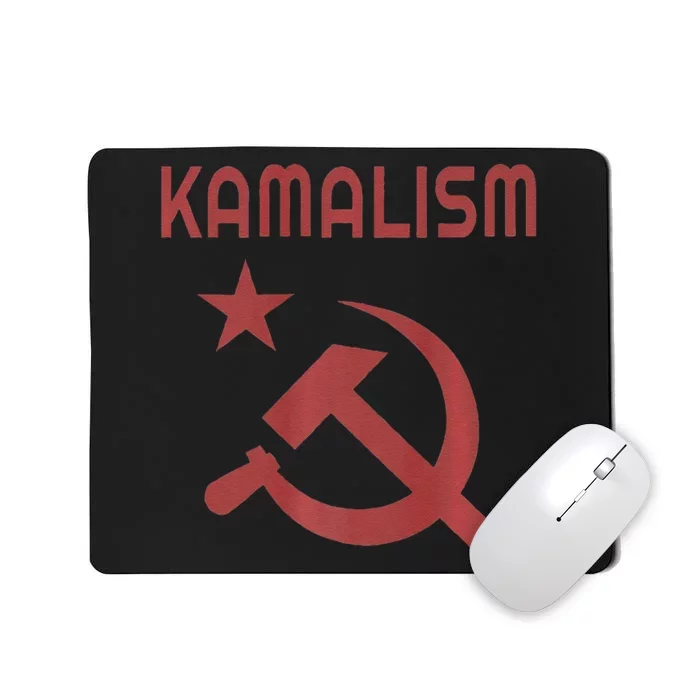 Funny Kamalism Pun Premium Mousepad