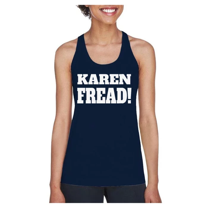 Free Karen Read Fread Karen Read Women's Racerback Tank