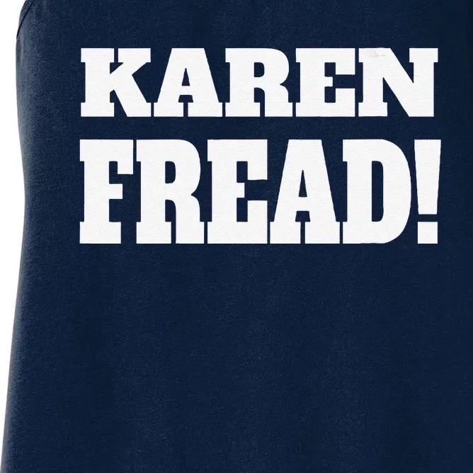 Free Karen Read Fread Karen Read Women's Racerback Tank