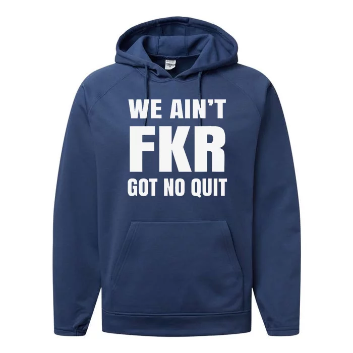 Free Karen Read We AinT Got No Quit Karen Read Performance Fleece Hoodie