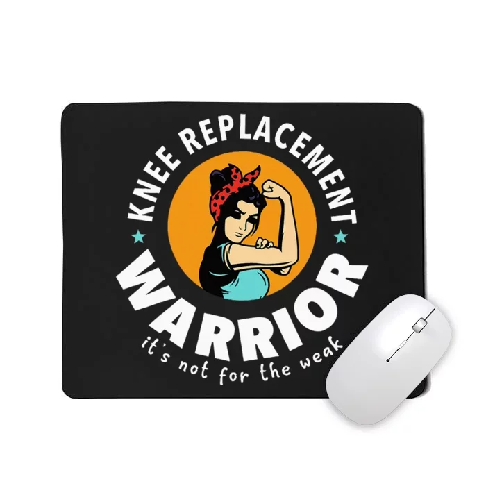 Funny Knee Replacement Surgery Recovery Get Well Gag Outfit Mousepad