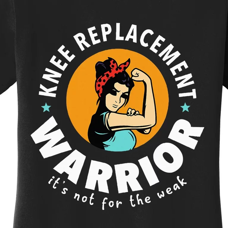 Funny Knee Replacement Surgery Recovery Get Well Gag Outfit Women's T-Shirt