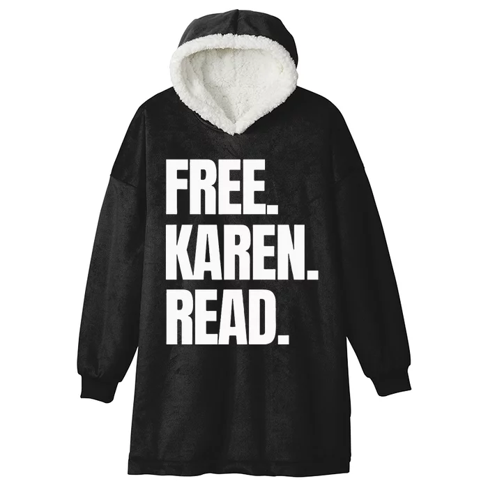 Free Karen Read On Pink 2024 Hooded Wearable Blanket