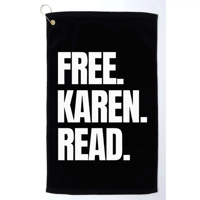 Free Karen Read On Pink 2024 Platinum Collection Golf Towel