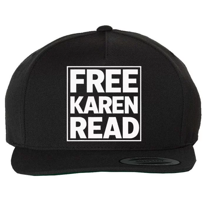 Free Karen Read Wool Snapback Cap