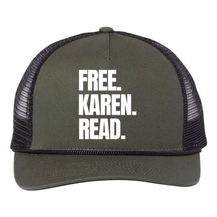 Free Karen Read Retro Rope Trucker Hat Cap