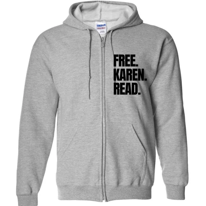 Free Karen Read Full Zip Hoodie