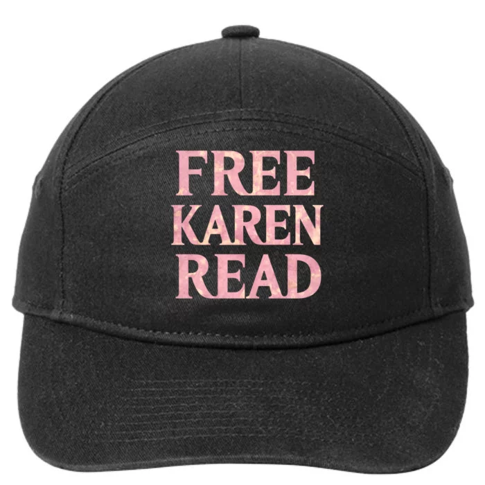 Free Karen Read Support Karen Read 7-Panel Snapback Hat