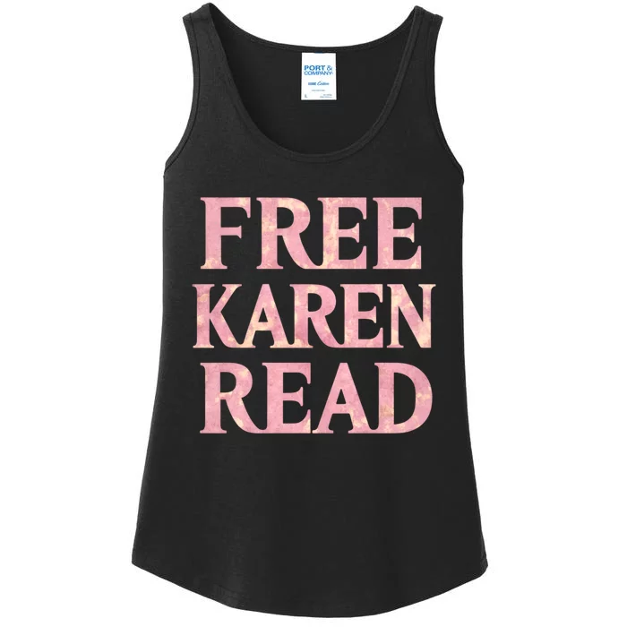 Free Karen Read Support Karen Read Ladies Essential Tank