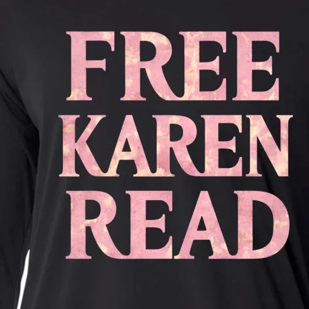 Free Karen Read Support Karen Read Cooling Performance Long Sleeve Crew