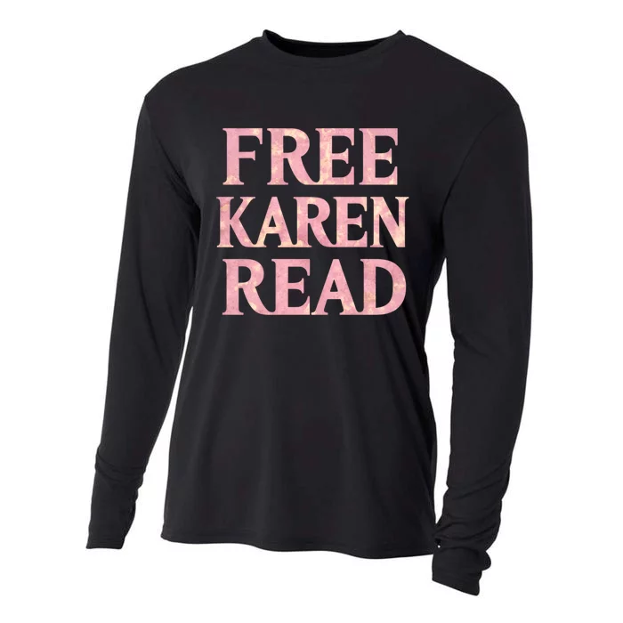 Free Karen Read Support Karen Read Cooling Performance Long Sleeve Crew