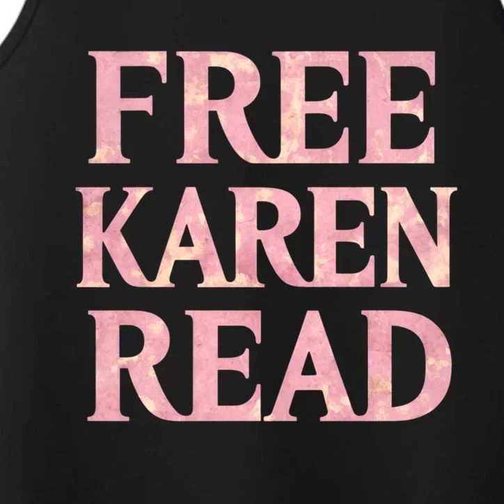 Free Karen Read Support Karen Read Performance Tank