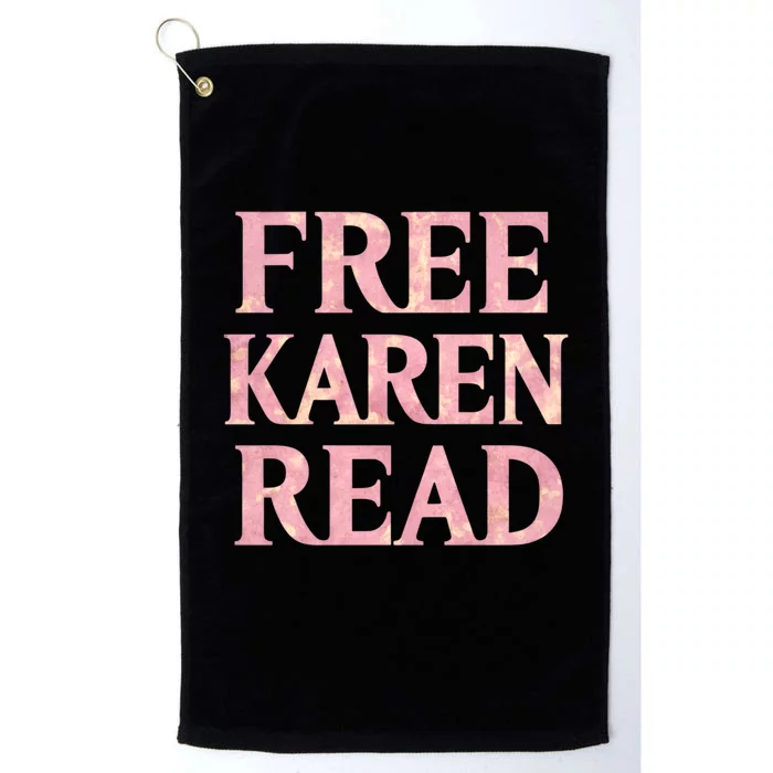 Free Karen Read Support Karen Read Platinum Collection Golf Towel