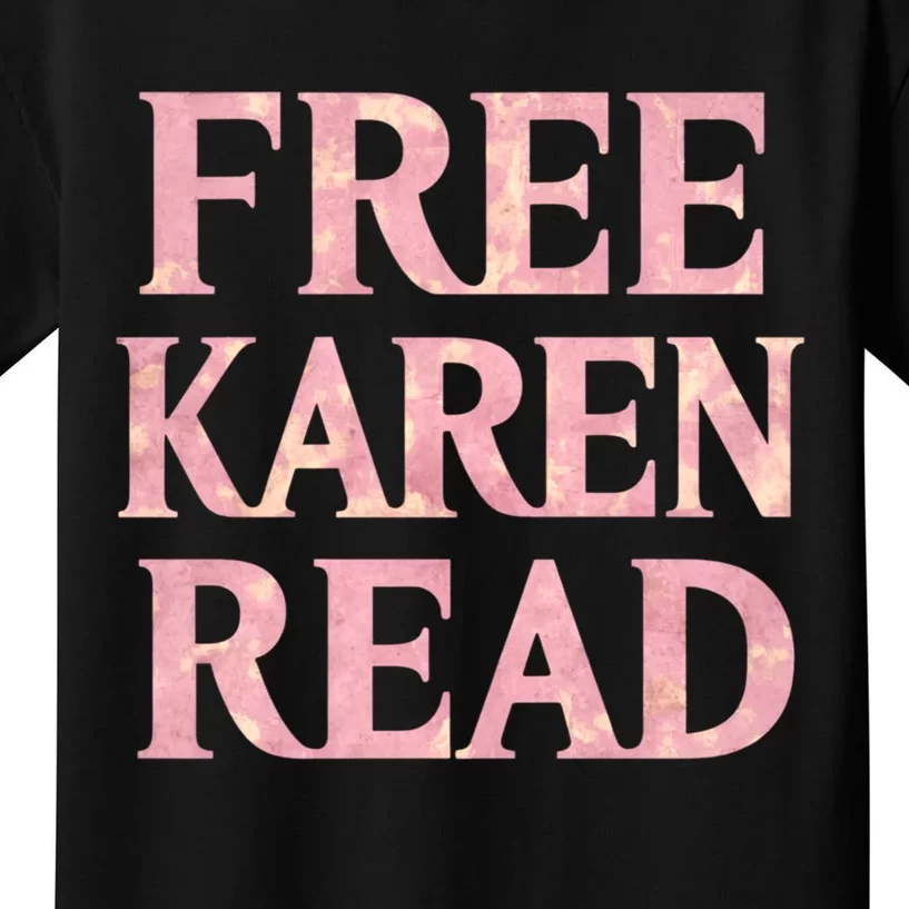 Free Karen Read Support Karen Read Kids T-Shirt