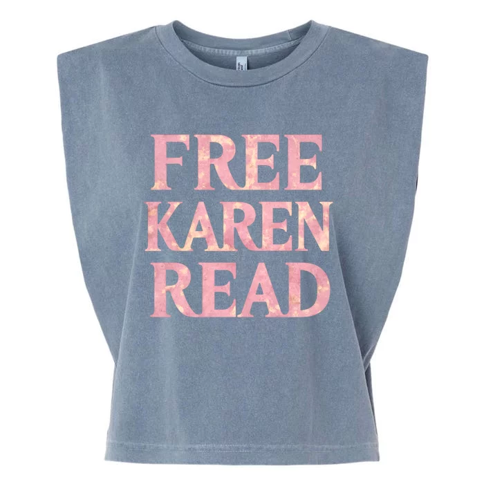 Free Karen Read Support Karen Read Garment-Dyed Women's Muscle Tee