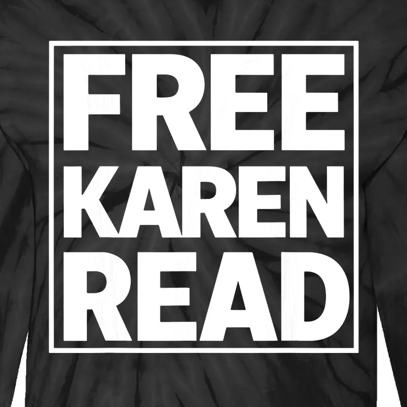 Free Karen Read Tie-Dye Long Sleeve Shirt