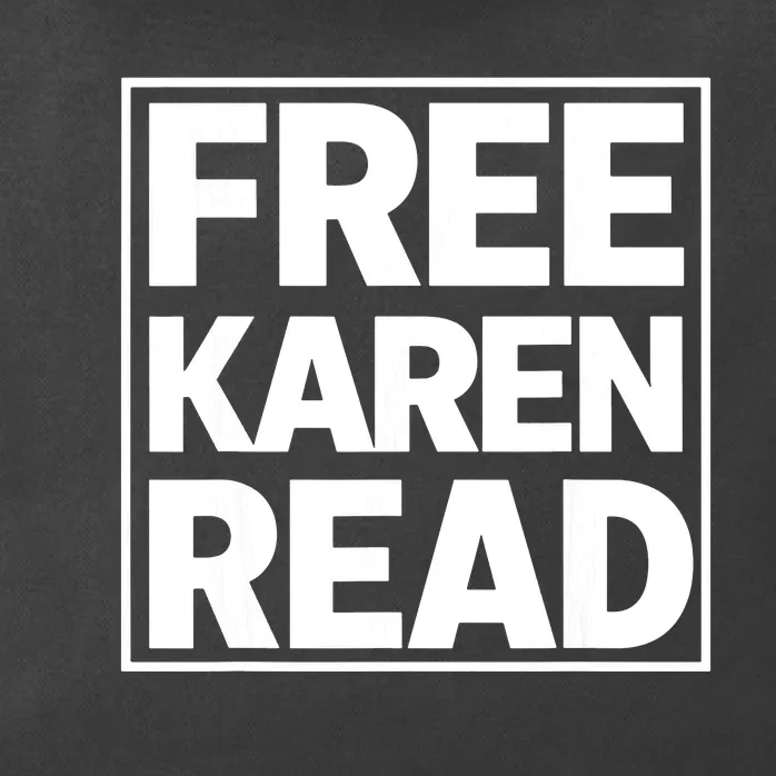 Free Karen Read Zip Tote Bag