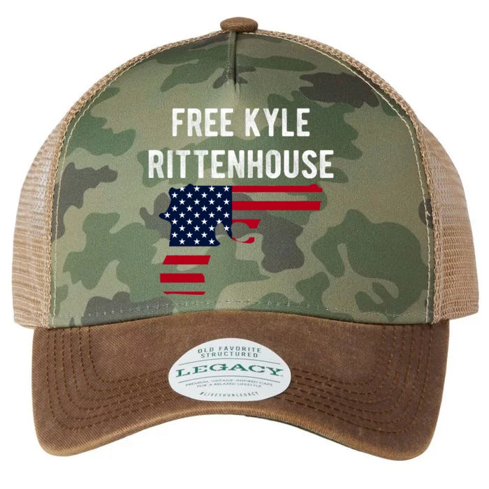 Free Kyle Rittenhouse Legacy Tie Dye Trucker Hat