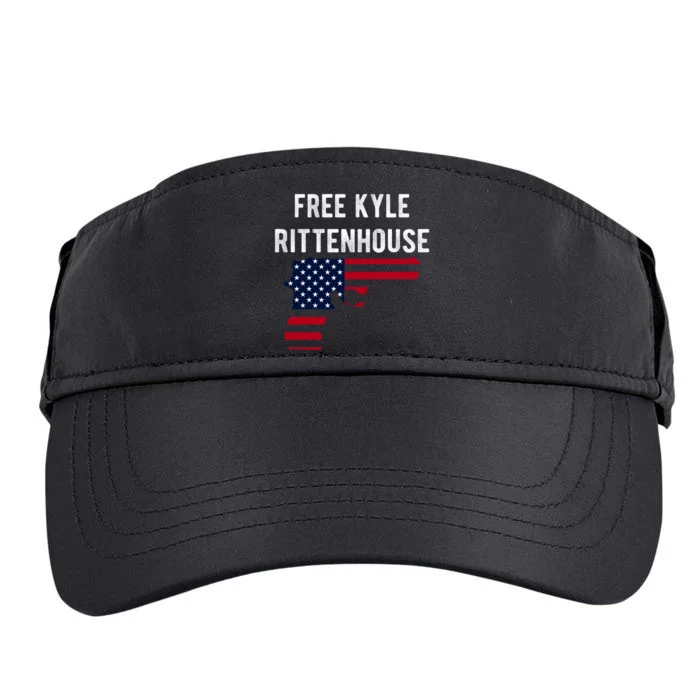 Free Kyle Rittenhouse Adult Drive Performance Visor