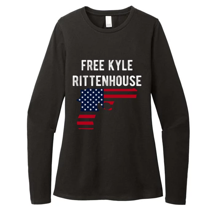 Free Kyle Rittenhouse Womens CVC Long Sleeve Shirt