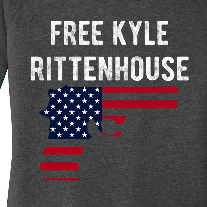 Free Kyle Rittenhouse Women's Perfect Tri Tunic Long Sleeve Shirt