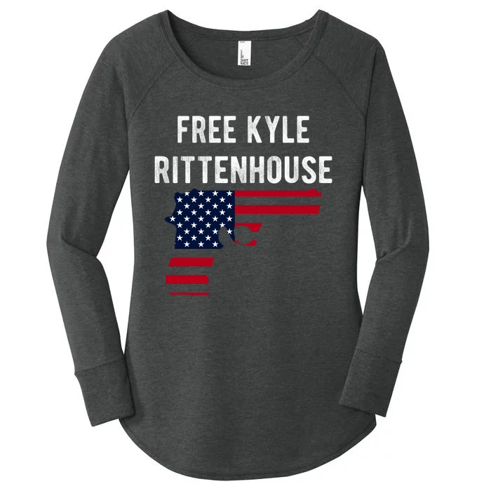 Free Kyle Rittenhouse Women's Perfect Tri Tunic Long Sleeve Shirt