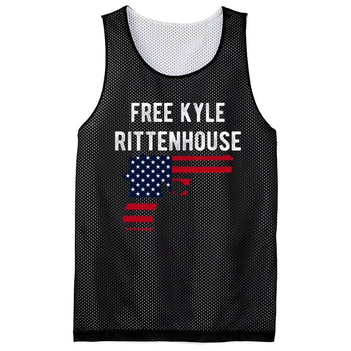 Free Kyle Rittenhouse Mesh Reversible Basketball Jersey Tank