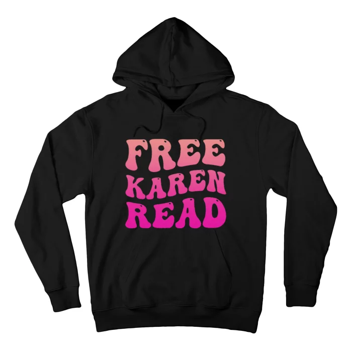 Free Karen Retro Groovy Funny Design Hoodie