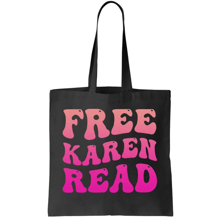 Free Karen Retro Groovy Funny Design Tote Bag