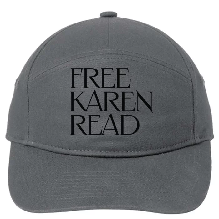 Free Karen Read 7-Panel Snapback Hat