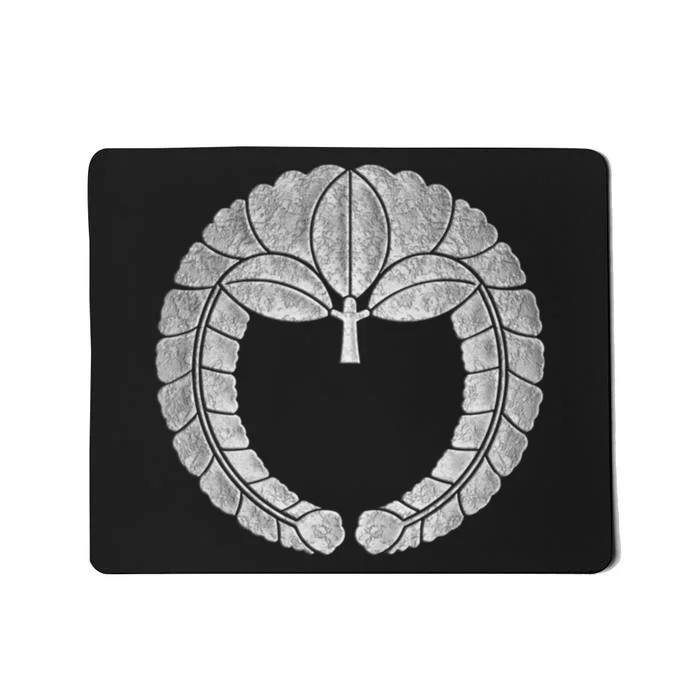 Fujiwara Kamon Sagari Fuji In Silver Foil Mousepad