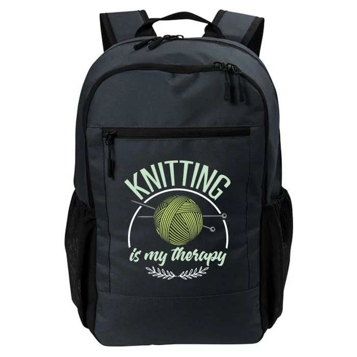 Funny Knitting Shirts Joke Knitter Quote I Love Knitting Daily Commute Backpack