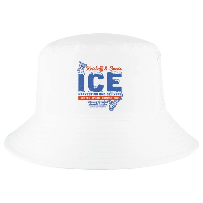 Frozen Kristoff Svens Ice Harvesting And Delivery Cool Comfort Performance Bucket Hat