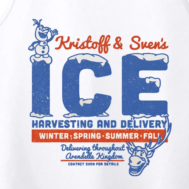 Frozen Kristoff Svens Ice Harvesting And Delivery Performance Tank