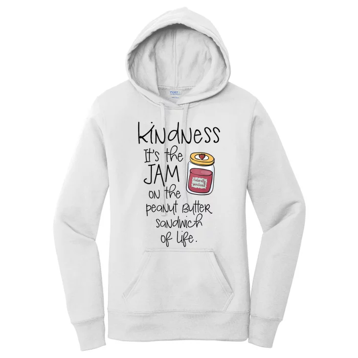 Funny Kindness Saying Positive Motivational Women's Pullover Hoodie