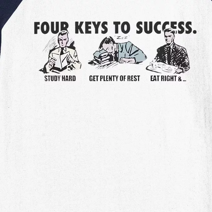 Four Keys To Success Baseball Sleeve Shirt